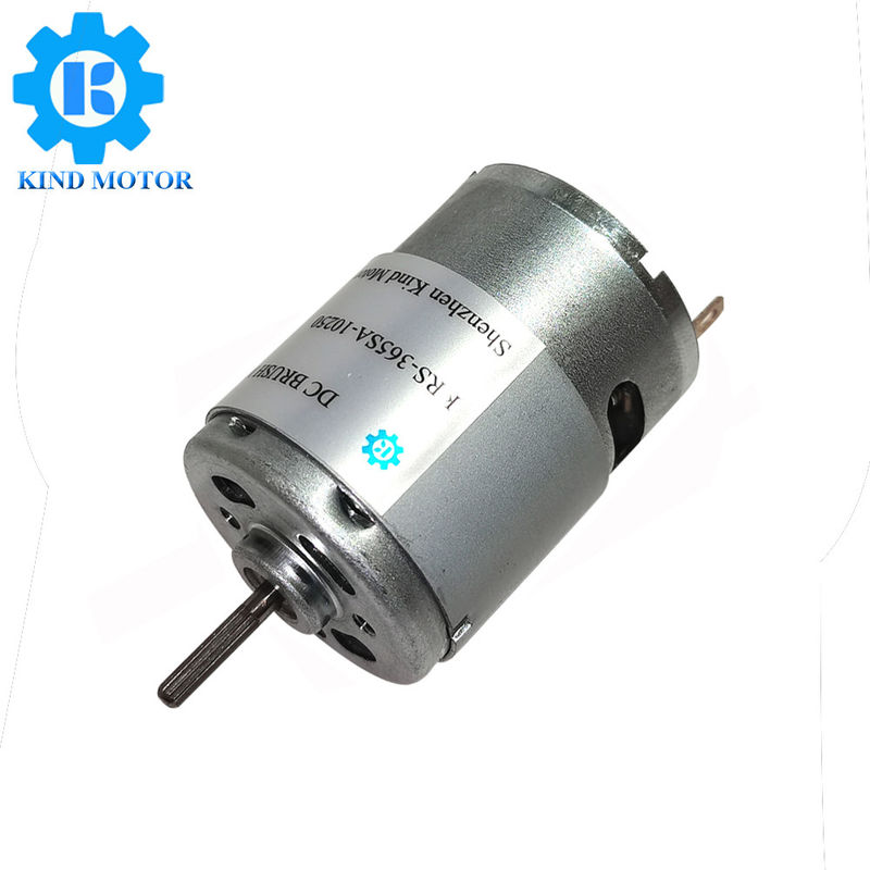 Pmdc se dobla hizo salir el eje DC 5v 6v 12v 24v Rs Rc de 2.3m m 360 365 motores del Carbono-cepillo