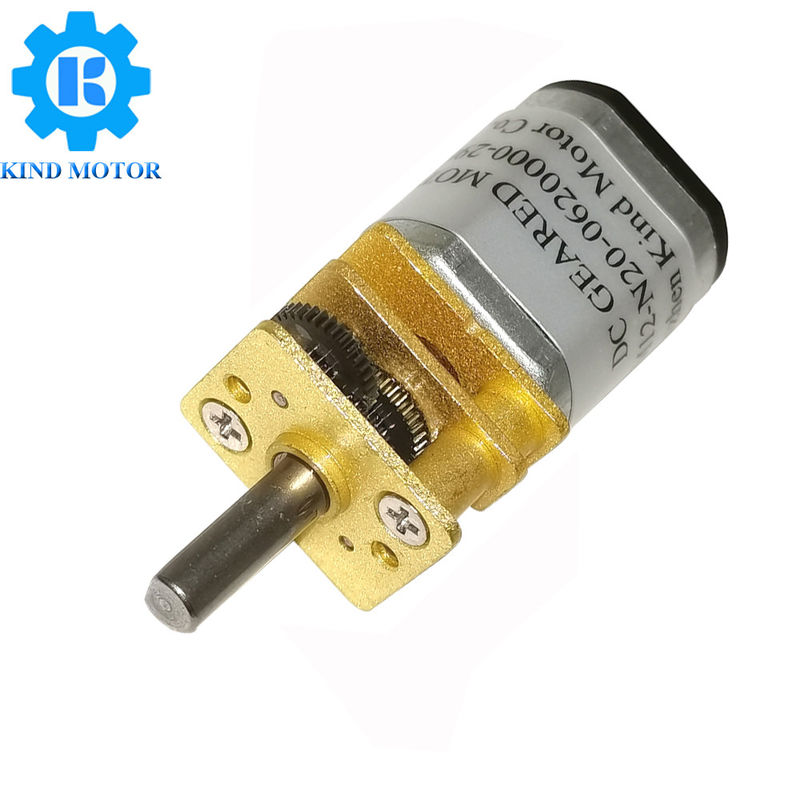Motor de reducción reservado del engranaje de 12m m ga12-n20 n10 n20 n30 3 3,3 5 6 7,4 12 24 v