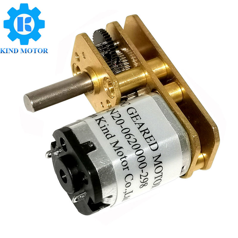 Peso de ángulo recto del motor 16.5g del engranaje de DC del eje de U con la caja de cambios de 10×24m m