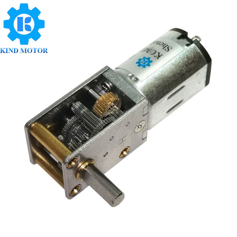 motor de ángulo recto del engranaje de 12m m DC, N30 motor 3.1A del engranaje de 90 grados