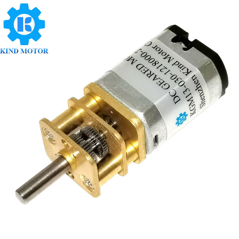 esfuerzo de torsión del pequeño motor del engranaje de 13m m el alto, 26g cepilló el motor 12v de DC